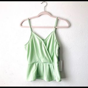 Leith NWT pale green camisole - size x-small